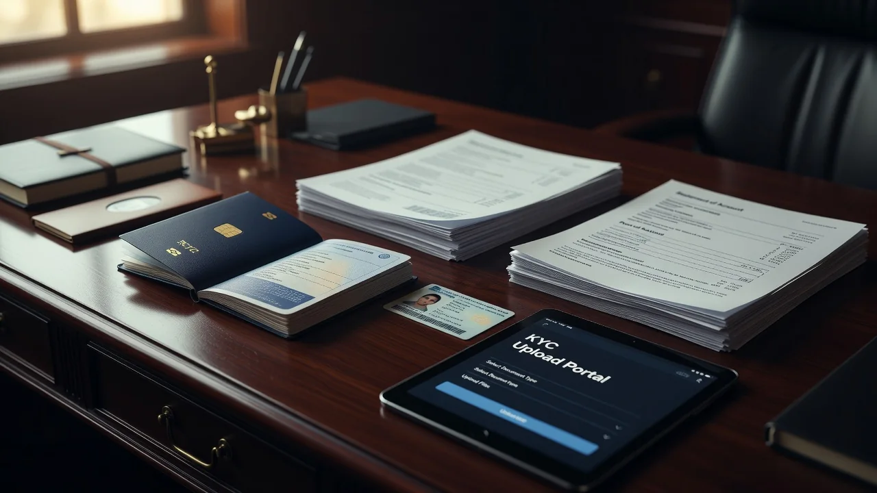 KYC documents for a Winoui Casino account