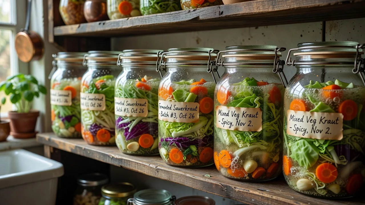 Fermentation at home: start with sauerkraut